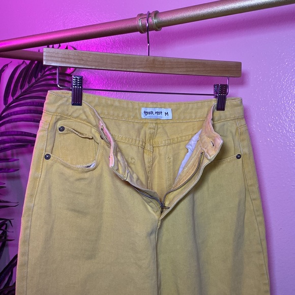Tiger Mist - Yellow High Rise Jeans - Picture 8 of 8